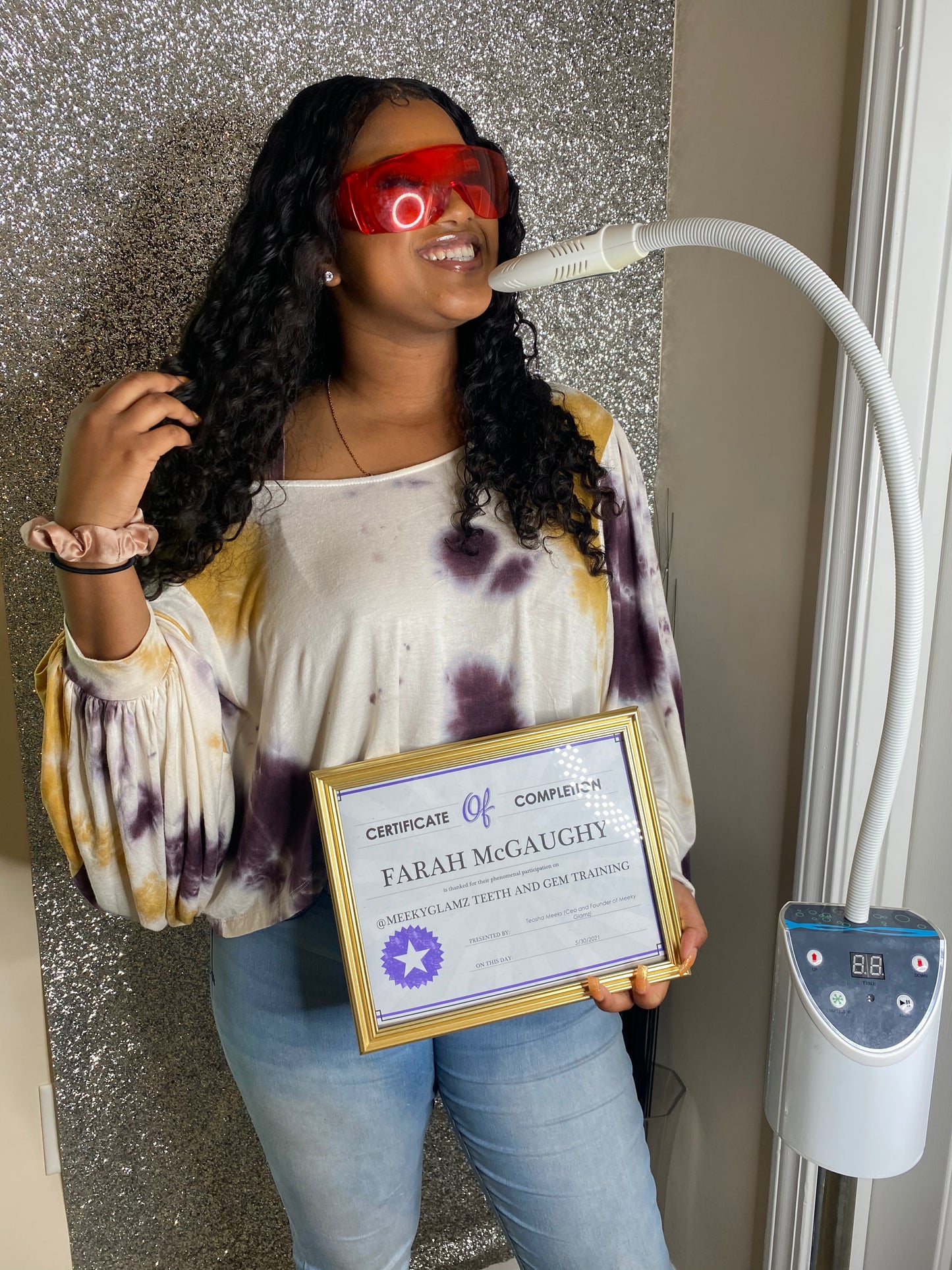 Teeth Whitening & Tooth Gems Training (W/Machine)