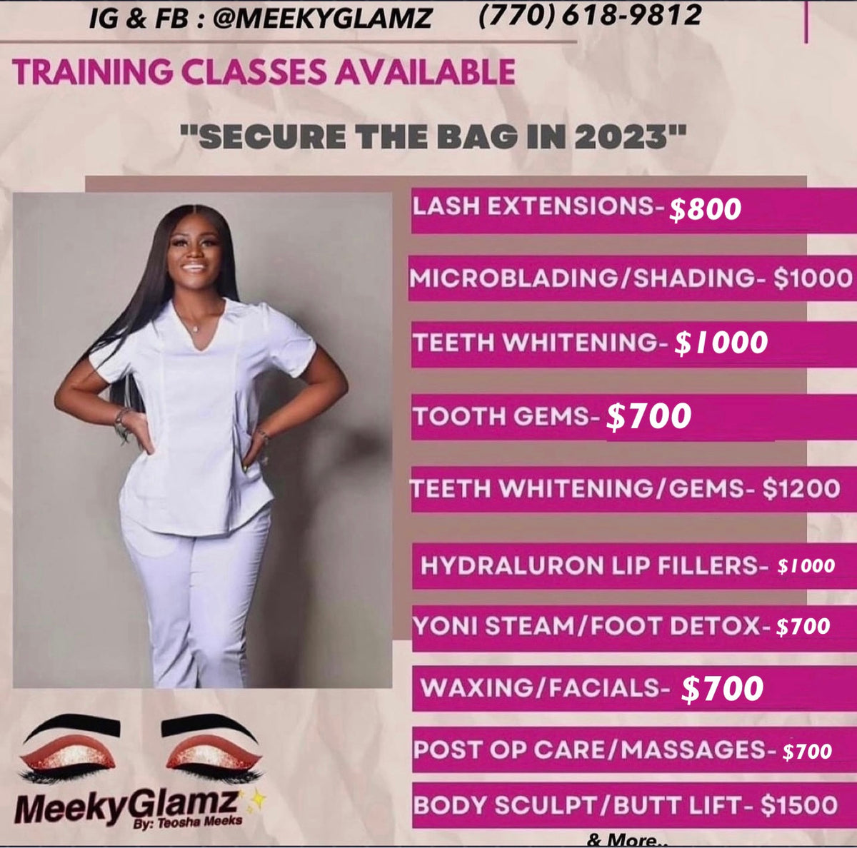Meeky CLASSES – Meeky Glamz